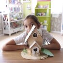 Craft Kit Fairy House made of wood, from age 7, includes materials and instructions