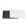 Folding box 13.6 x 19.6 x 2.5 cm, Brown, White, Black Kraft cardboard, with lid - Set of 10