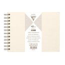 Album, ivory, various sizes, 40 white sheets of kraft paper, photo album
