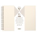 Album, ivory, various sizes, 40 white sheets of kraft paper, photo album