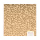 Bazzill Classic Power 30 x 30 cm with gold embossing leopard