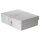 Archive and storage box made of cardboard, white, for A4, 320 x 240 x 100 mm, lid