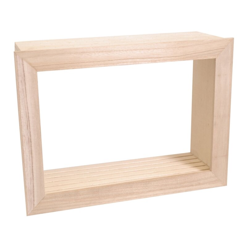 ERINGOGO 5er-Set Kiefernholz-Rahmen 12x12cm – Nat Produktbild-Vorschau 7
