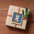 Kit de bricolage pour calendrier de lAvent comprenant 24 bo&icirc;tes, 24 autocollants chiffres design et de la ficelle de jute