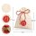 Advent calendar craft set, 24 cotton bags, 24 number stickers, jute twine, wooden clips