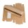 Box with window and hinged lid 18.5 x 6.8 x 2.5 cm, kraft cardboard - set of 10