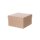 Gift box 20 x 20 x 12 cm, brown, gift box, kraft cardboard, kraft paper