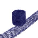 Juteband Dunkelblau, 4 cm x 3 m - für Geschenke,...