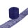 Jute ribbon, dark blue, 4 cm x 3 m – for gifts, floristry, decorations, and crafts