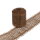 Juteband Braun, 4 cm x 3 m - für Geschenke, Floristik, Deko & Handarbeit