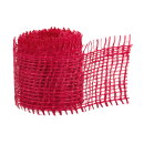 Juteband Rot, 4 cm x 3 m - für Geschenke, Floristik,...