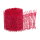Juteband Rot, 4 cm x 3 m - für Geschenke, Floristik, Deko & Handarbeit