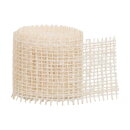 Jute ribbon, white, 4 cm x 3 m – for gifts,...