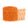 Jute ribbon, orange, 4 cm x 3 m – for gifts, floristry, decorations, and crafts