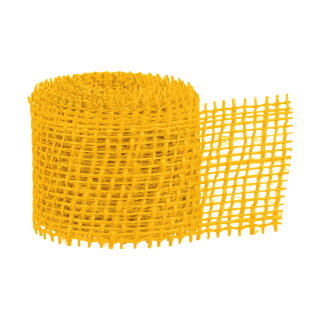 Juteband Gelb, 4 cm x 3 m - für Geschenke,...
