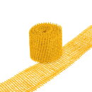 Juteband Gelb, 4 cm x 3 m - für Geschenke,...