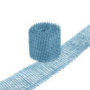 Juteband Hellblau, 4 cm x 3 m - für Geschenke,...