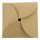 CD and gift sleeve, 125 x 125 mm, kraft cardboard, flower closure - 25 pieces/pack