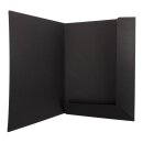 Black presentation folder, A4, unprinted, recycled...